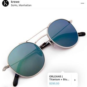 KREWE Orleans | Titanium + Blue Steel